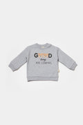 Unisex Bebek Sweatshirt %100 Organik Pamuk Baby Cosy 2022-CSY8012 - Tivoli Mini